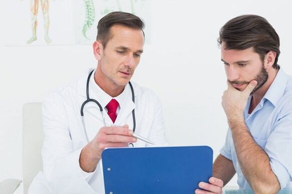 See a doctor for prostatitis caused by stones