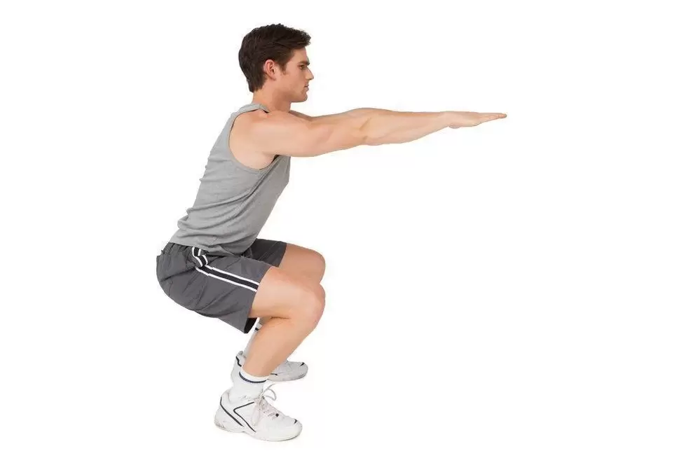 squatting because of prostatitis