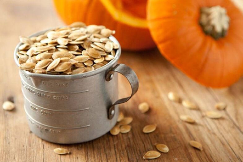 Pumpkin seeds treat prostatitis