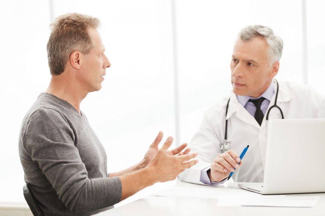 See a doctor if you have symptoms of prostatitis